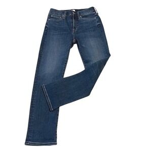 NWOT EDWIN Elin Crop Straight Leg‎ Jeans Medium Wash Size 25